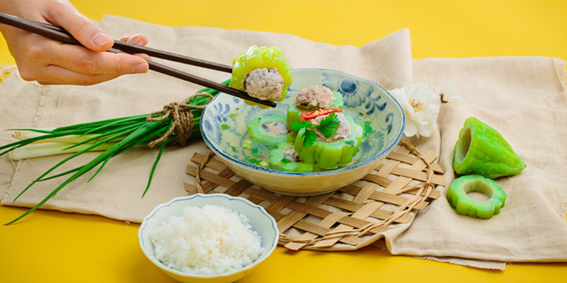 KHỔ QUA NHỒI THỊT