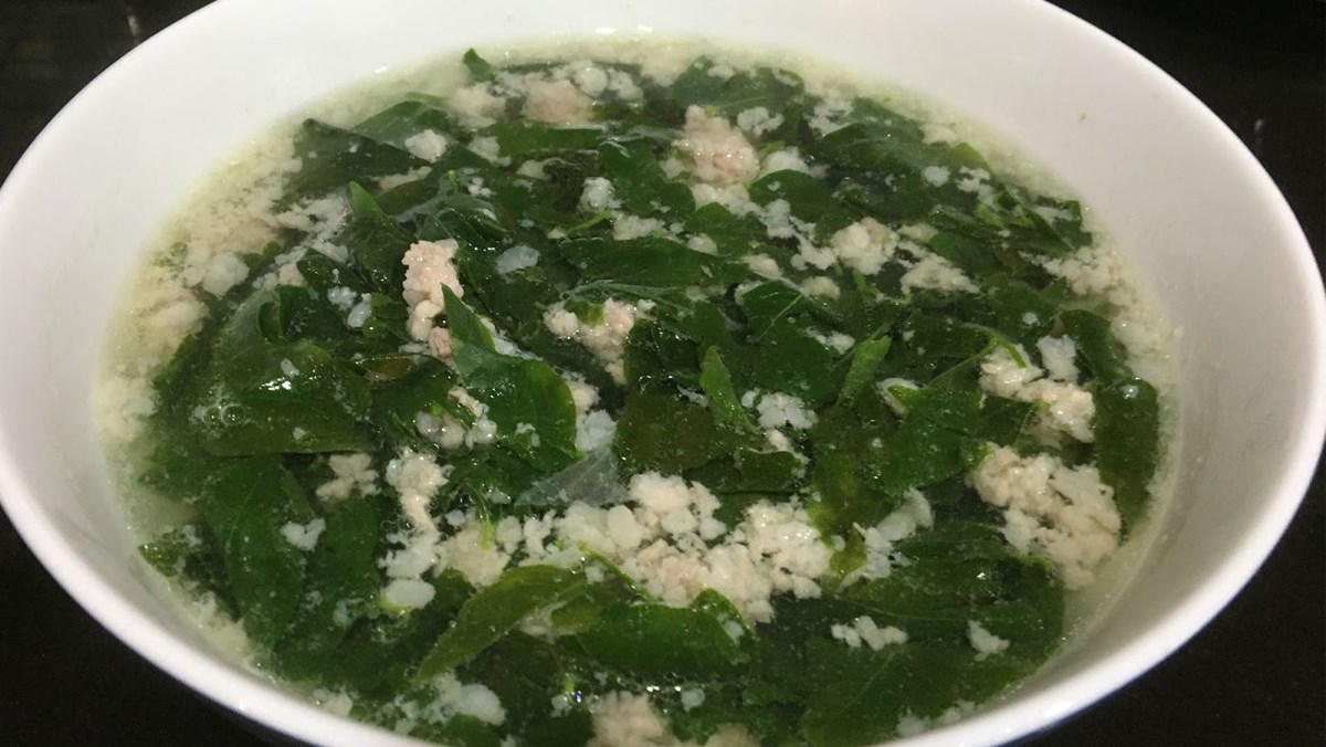 CANH RAU NGÓT THỊT BĂM