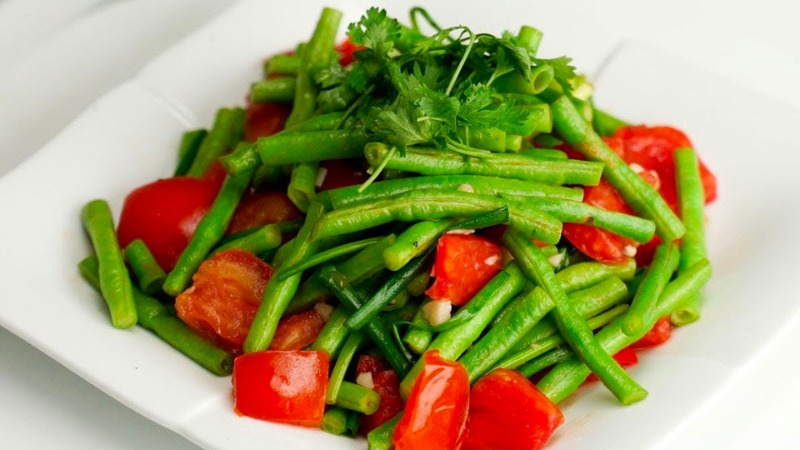 ĐẬU ĐŨA XÀO CÀ CHUA