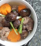 NẤM ĐÔNG CÔ HẦM THỊT BÒ