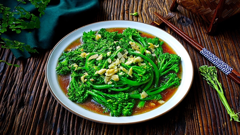 SÚP LƠ BABY XÀO TỎI