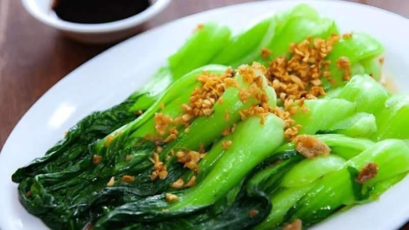 CẢI THÌA XÀO TỎI