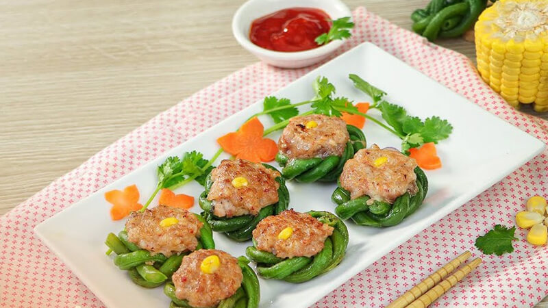 ĐẬU ĐŨA CUỘN THỊT CHIÊN