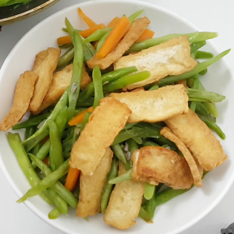 ĐẬU QUE XÀO CHAY