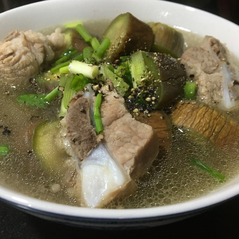 CÀ TÍM HẦM XƯƠNG HEO