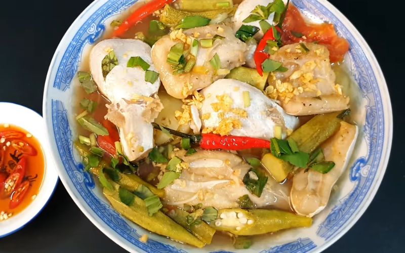 CANH CHUA ỨC CÁ BASA