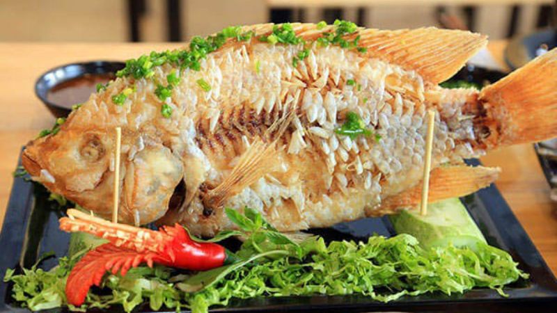 CÁ DIÊU HỒNG CHIÊN GIÒN