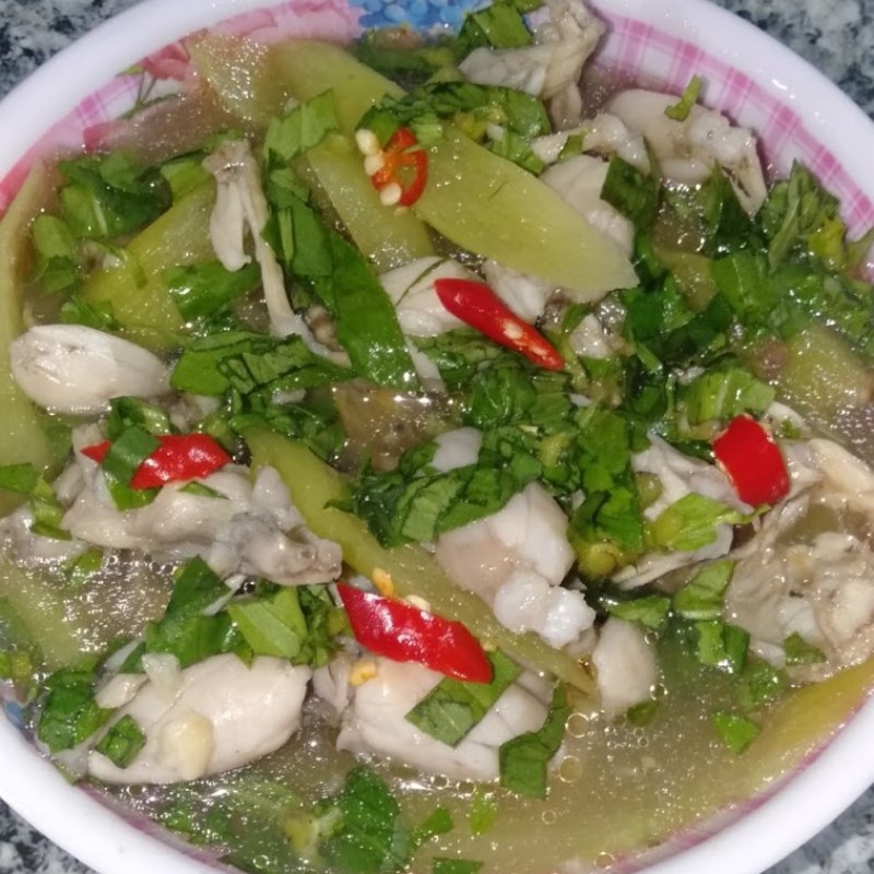CANH CHUA ẾCH BẠC HÀ