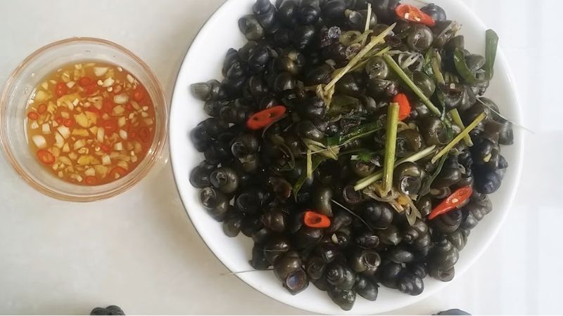 ỐC ĐẮNG HẤP SẢ