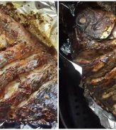 CÁ RÔ PHI NƯỚNG