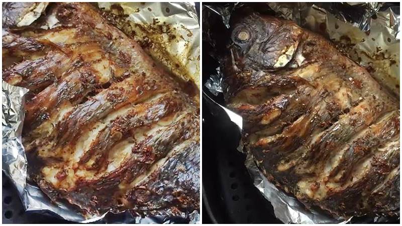 CÁ RÔ PHI NƯỚNG