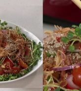 GỎI THỊT BÒ RAU MẦM